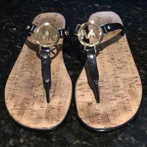 Michael Kors Flip Flops size 8